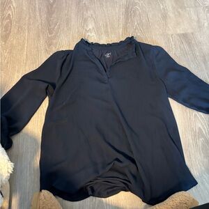 LOFT Women's Navy Blouse
